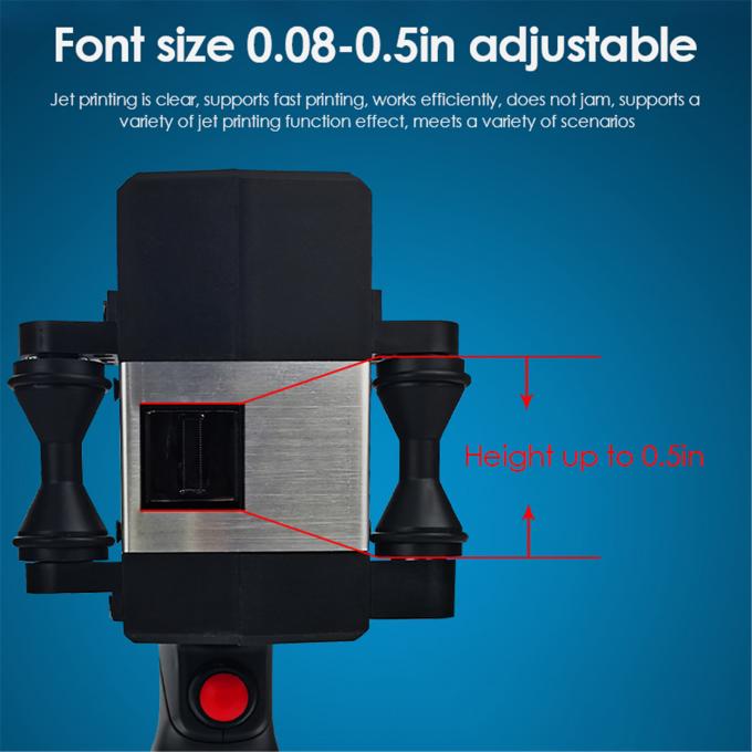 Impressora a jato de tinta Handheld Hand For Plastic de Kelier 2020new Mfg, caixa, metal