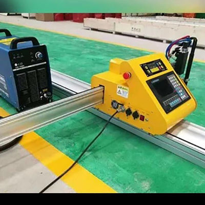 CE AC380V Portable CNC Gas Plasma Cutting Machine For Metal